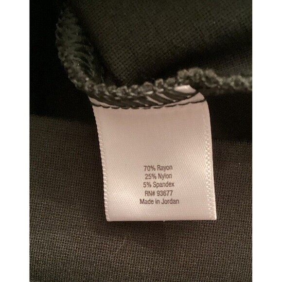 a.n.a SIZE LARGE OLIVE GREEN LEGGINGS / PANTS ELASTIC WAIST HIGH RISE PULL ON - Picture 6 of 6